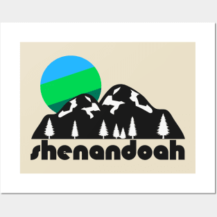 Retro Shenandoah ))(( Tourist Souvenir National Park Design Posters and Art